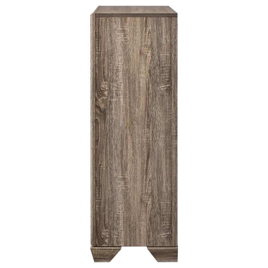 Kauffman 5-drawer Bedroom Chest Washed Taupe-5