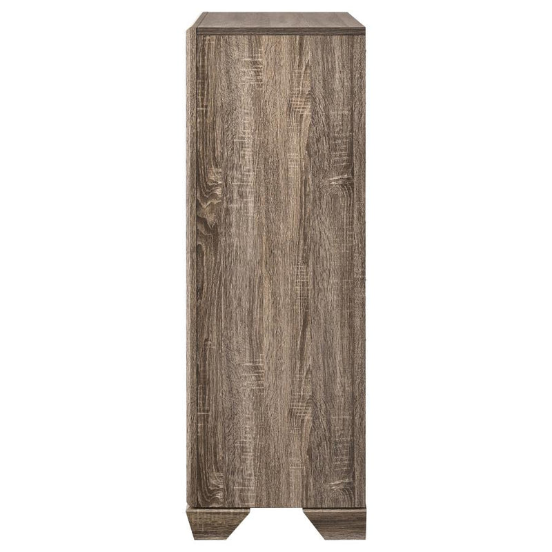 Kauffman 5-drawer Bedroom Chest Washed Taupe-zoom-