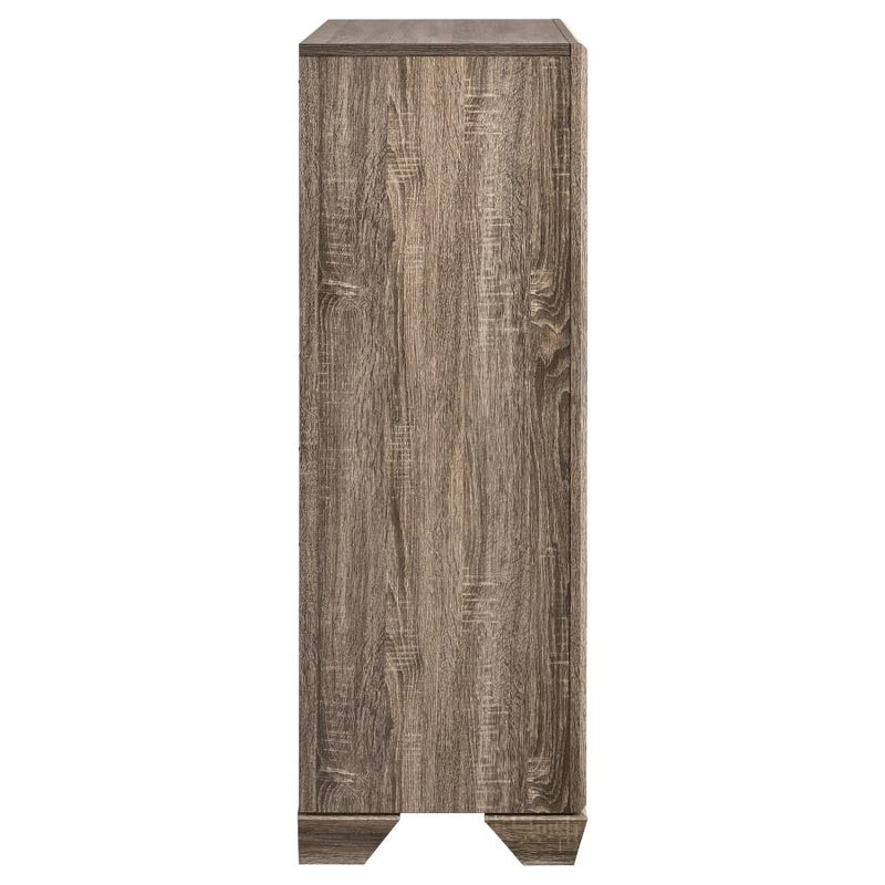 Kauffman 5-drawer Bedroom Chest Washed Taupe-zoom-