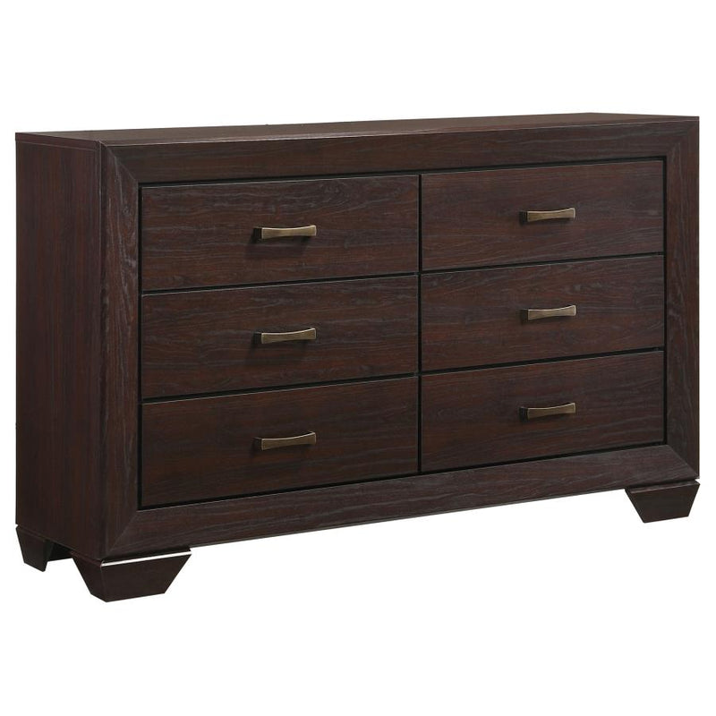 Kauffman 5-piece Eastern King Bedroom Set Dark Cocoa-zoom-