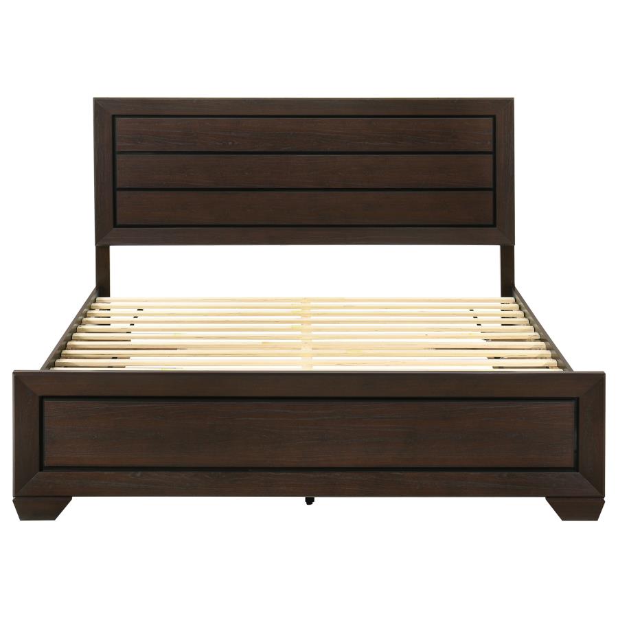Kauffman Wood Eastern King Storage Panel Bed Dark Cocoa-zoom-7