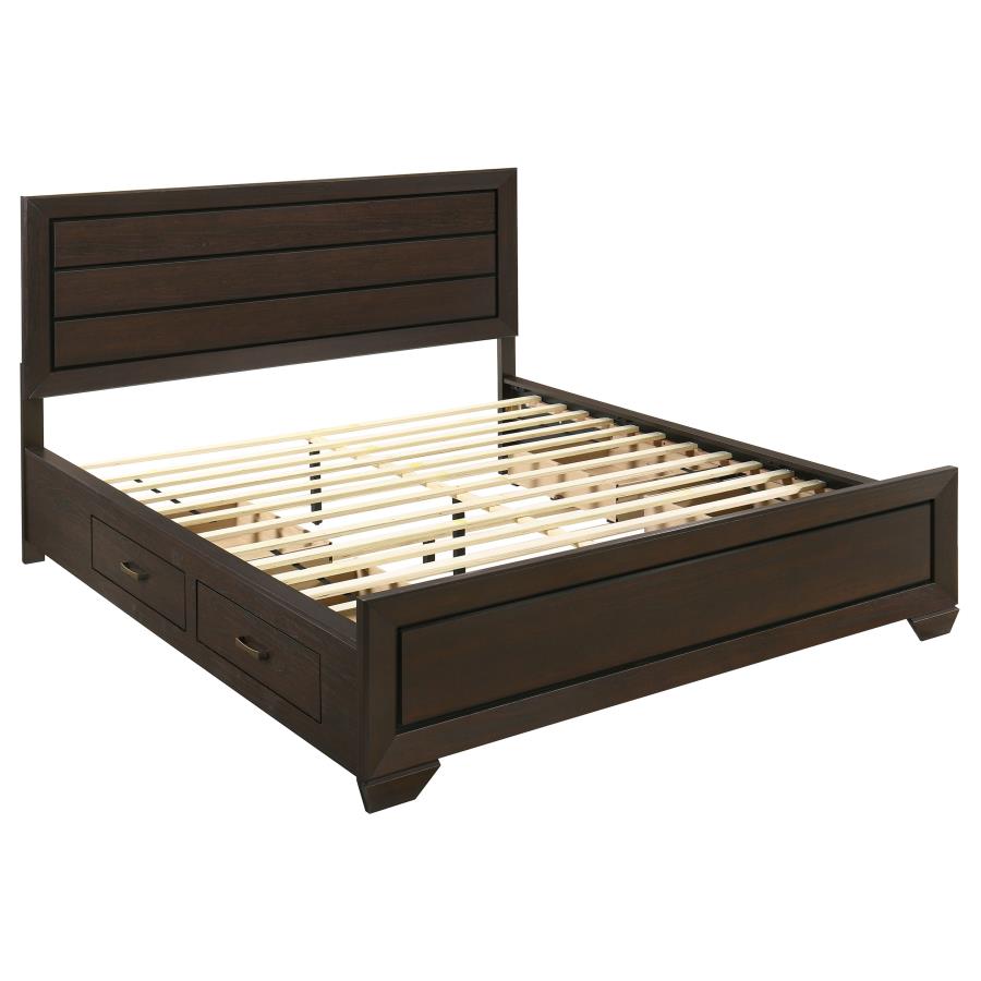 Kauffman 5-piece California King Bedroom Set Dark Cocoa-3