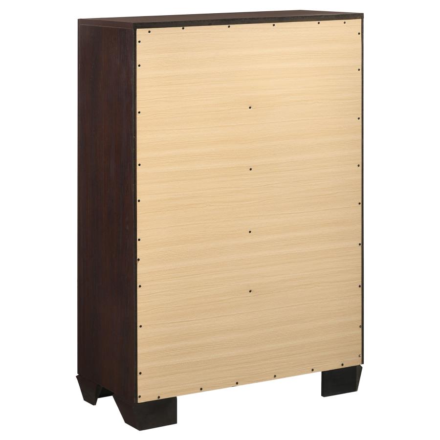 Kauffman 5-piece California King Bedroom Set Dark Cocoa-12