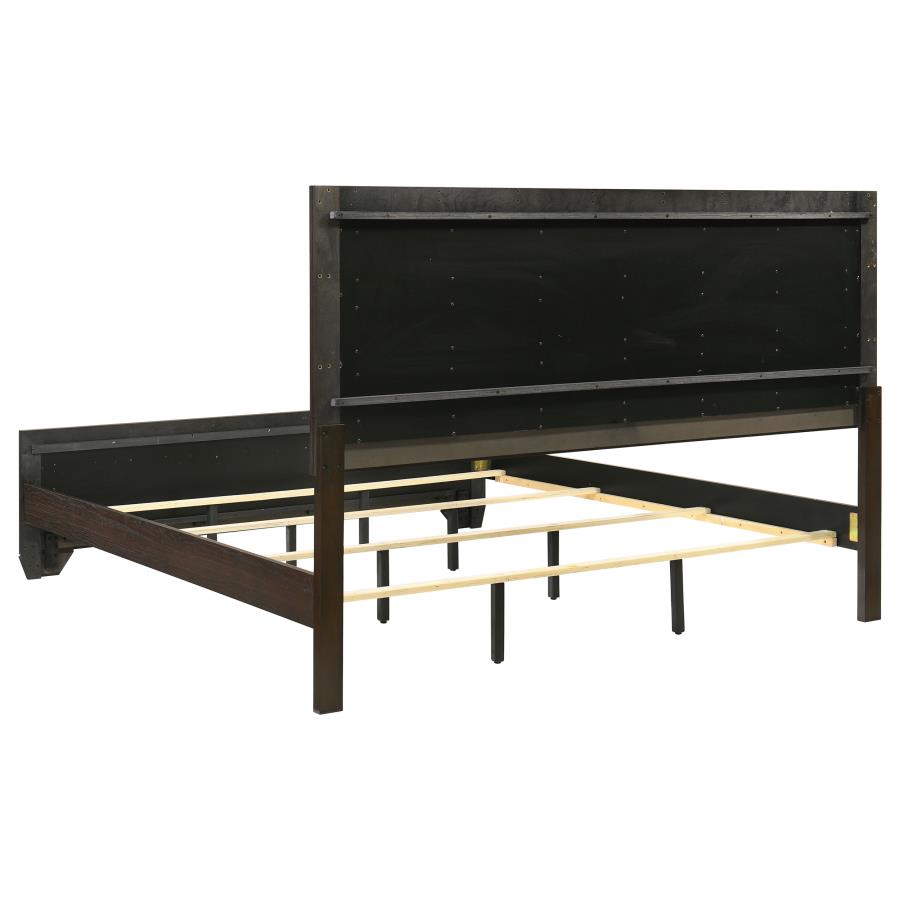 Kauffman 5-piece Eastern King Bedroom Set Dark Cocoa-4