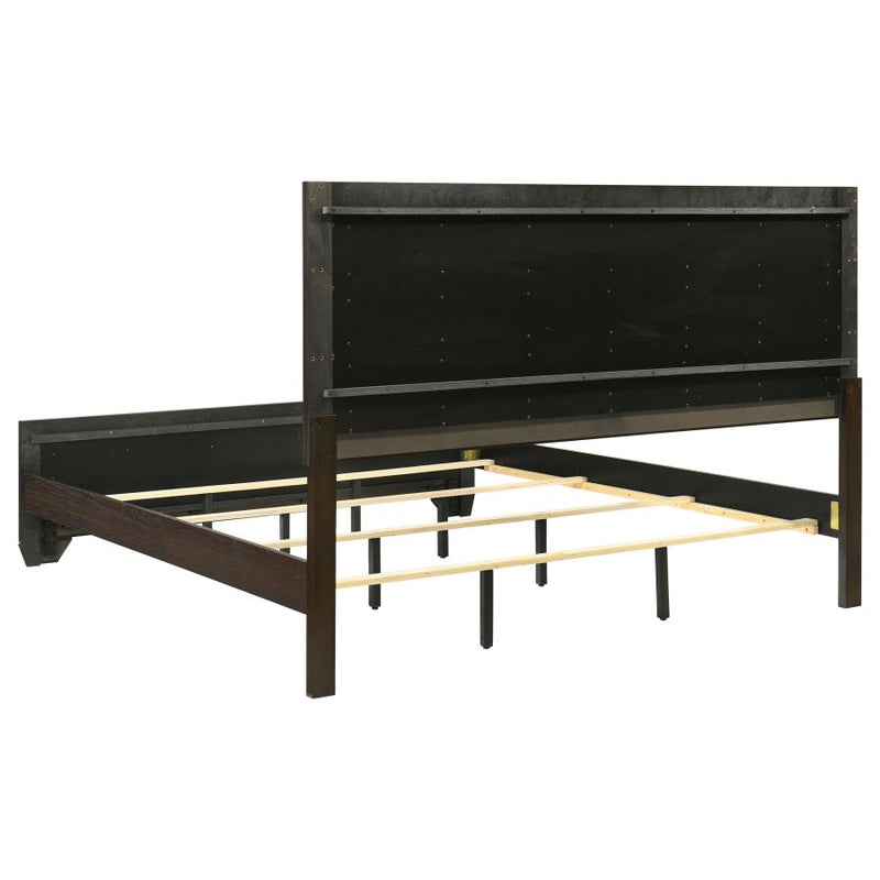 Kauffman 5-piece Eastern King Bedroom Set Dark Cocoa-zoom-