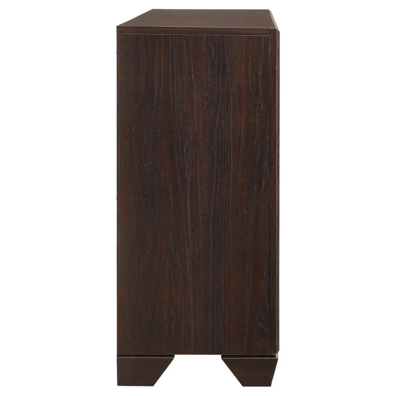 Kauffman 6-drawer Dresser Dark Cocoa-zoom-
