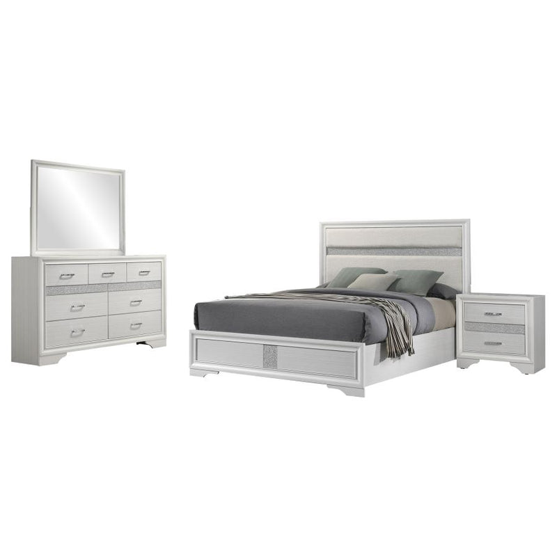 Miranda 4-piece Full Bedroom Set White-zoom-