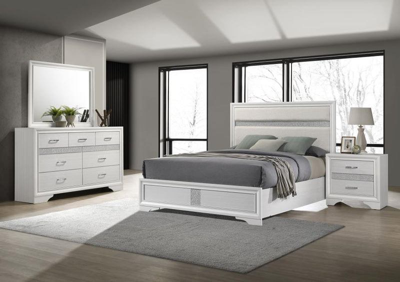 Miranda 4-piece Eastern King Bedroom Set White-zoom-