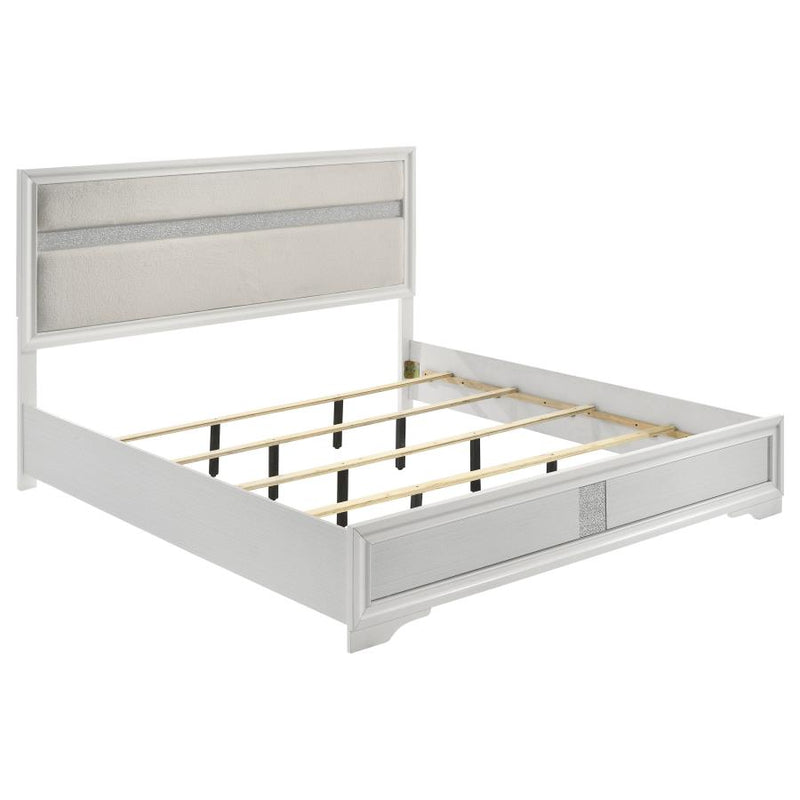 Miranda 4-piece Eastern King Bedroom Set White-zoom-