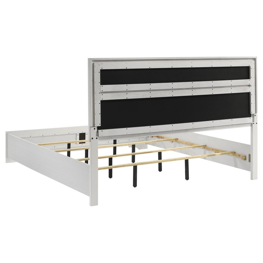 Miranda 5-piece Eastern King Bedroom Set White-zoom-4