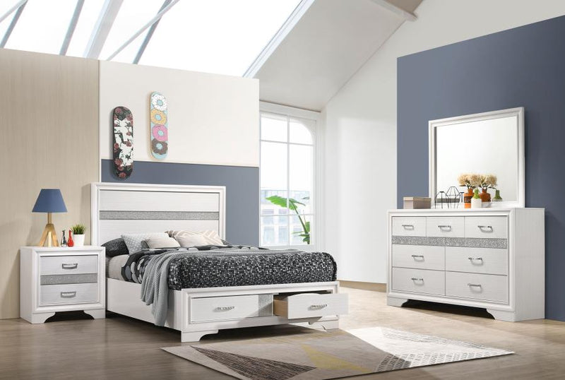 Miranda 4-piece Full Bedroom Set White-zoom-