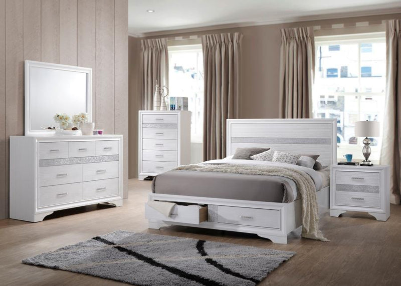 Miranda 5-piece Eastern King Bedroom Set White-zoom-
