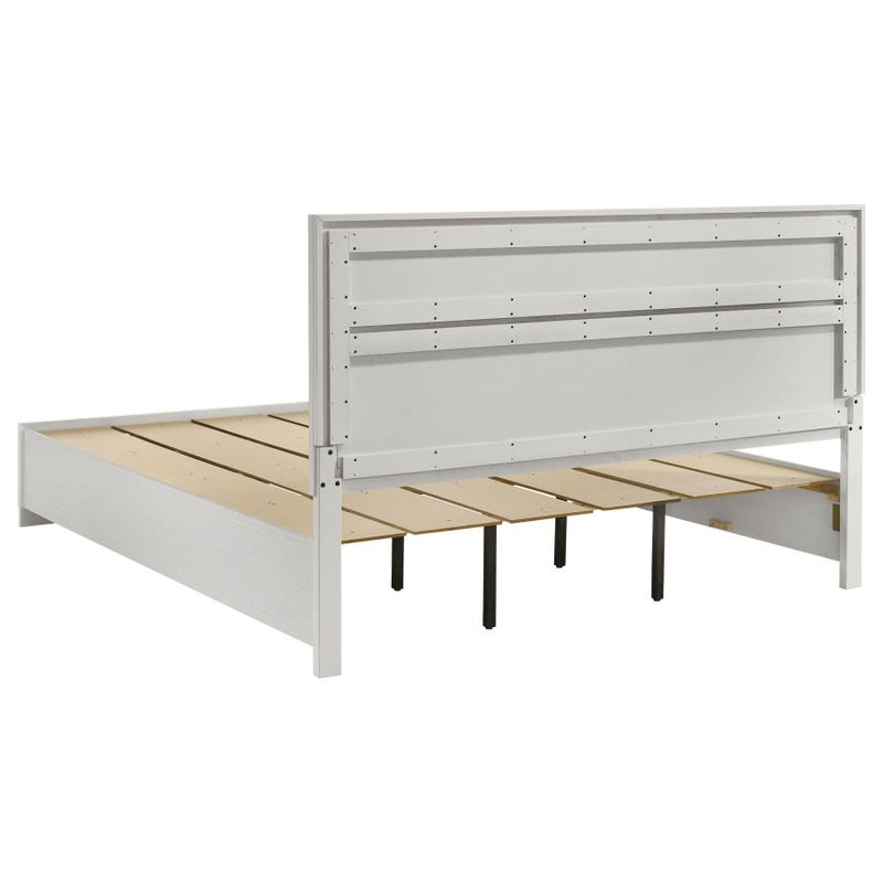 Miranda 51-inch Wood California King Storage Panel Bed White-zoom-