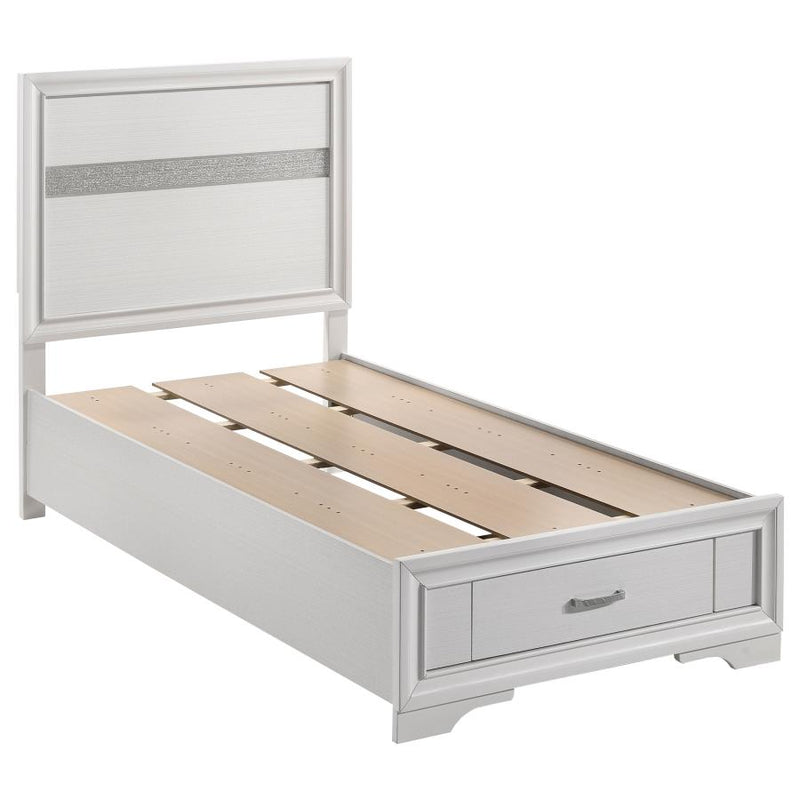 Miranda 5-piece Twin Bedroom Set White-zoom-