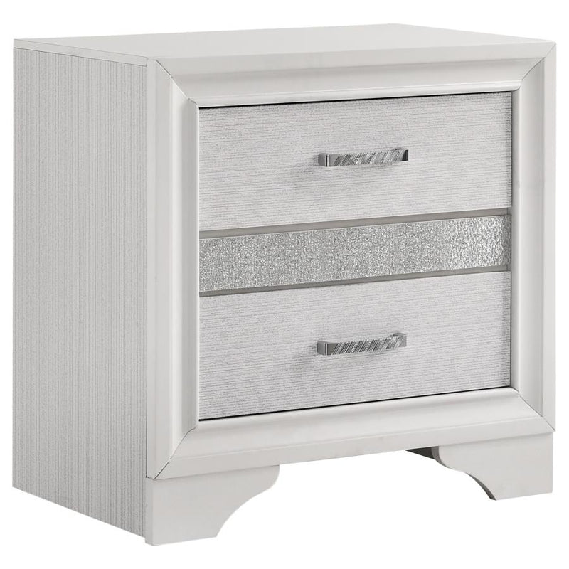Miranda 5-piece Twin Bedroom Set White-zoom-
