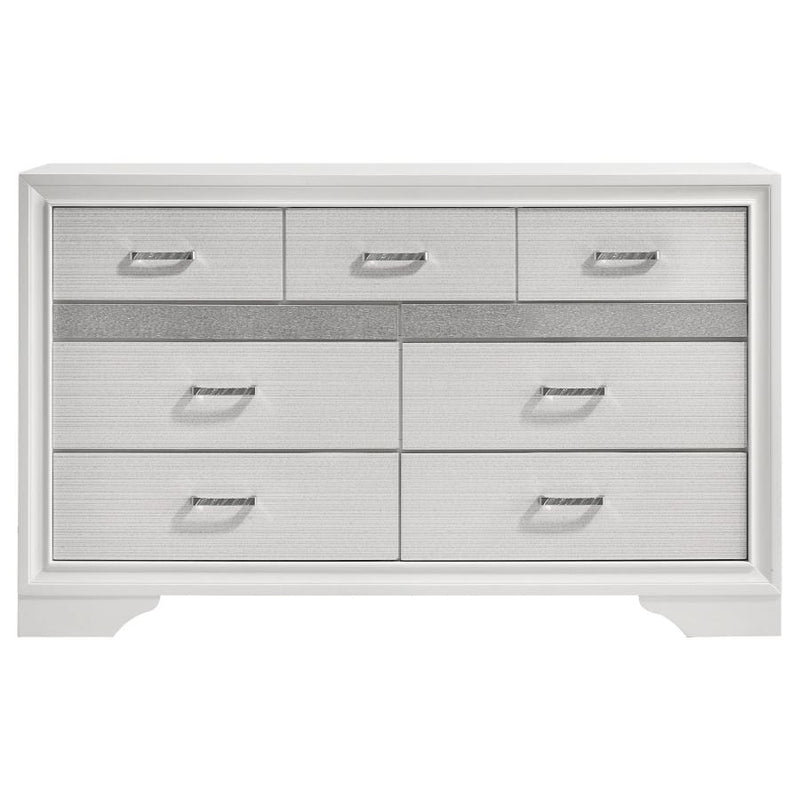 Miranda 9-drawer Dresser White-zoom-
