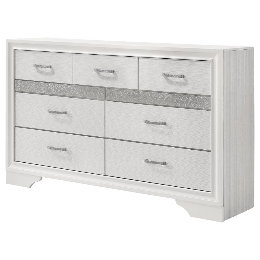 Miranda 9-drawer Dresser White-4