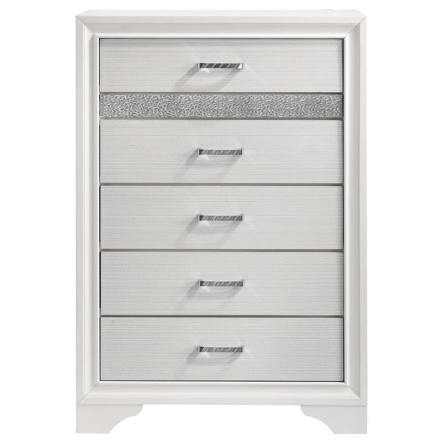 Miranda 6-drawer Bedroom Chest White-zoom-3
