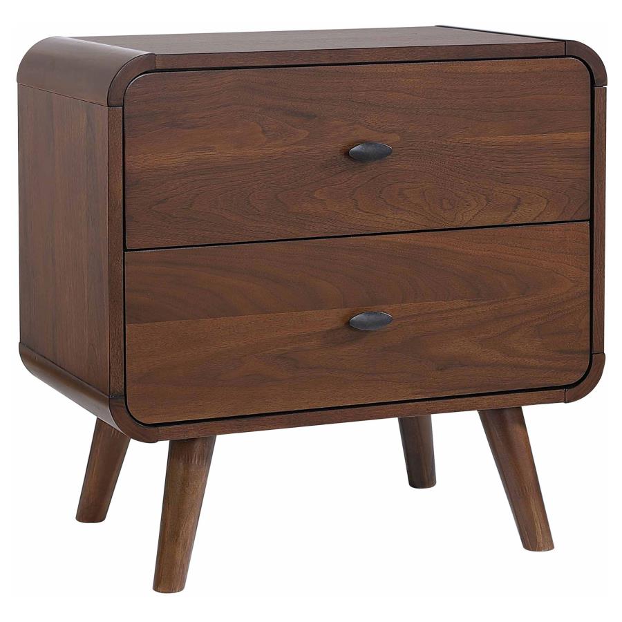 Robyn 4-piece Full Bedroom Set Dark Walnut-5