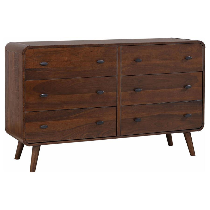 Robyn 4-piece Full Bedroom Set Dark Walnut-zoom-
