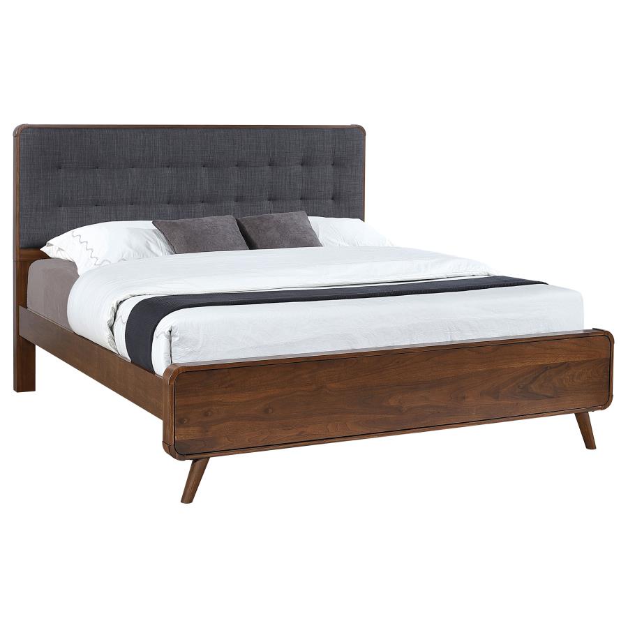Robyn Wood Eastern King Platform Bed Dark Walnut-3