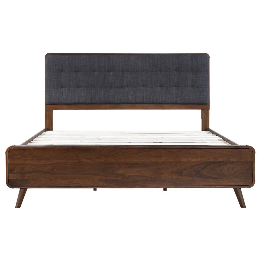 Robyn Wood Eastern King Platform Bed Dark Walnut-4