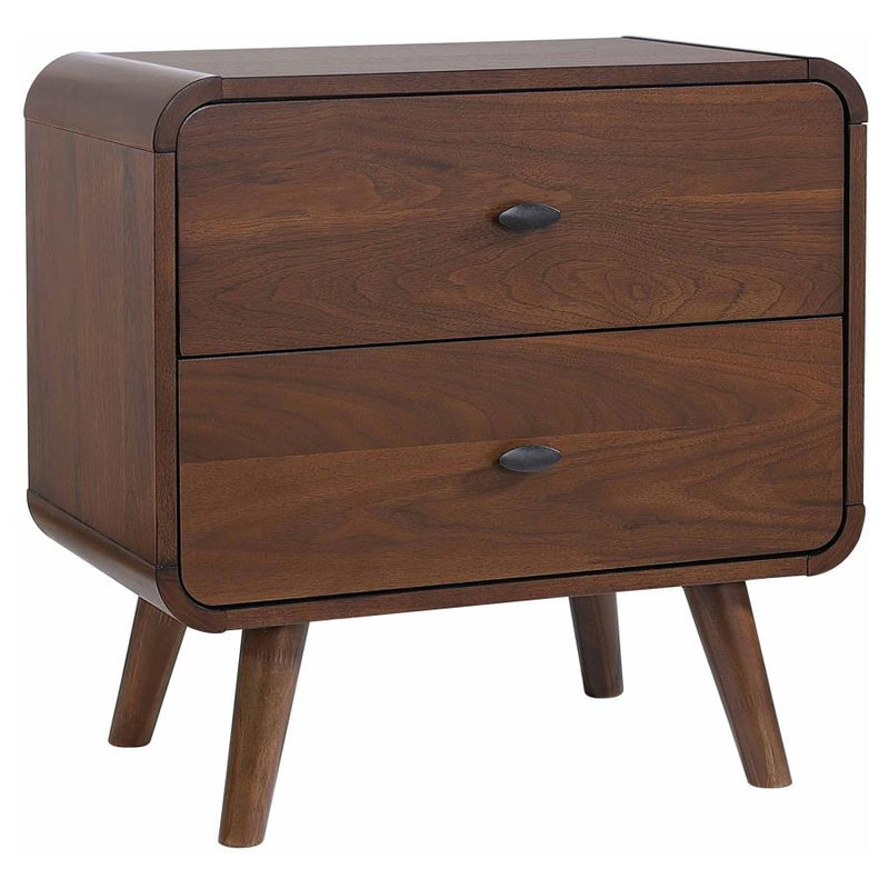 Robyn 5-piece California King Bedroom Set Dark Walnut-zoom-
