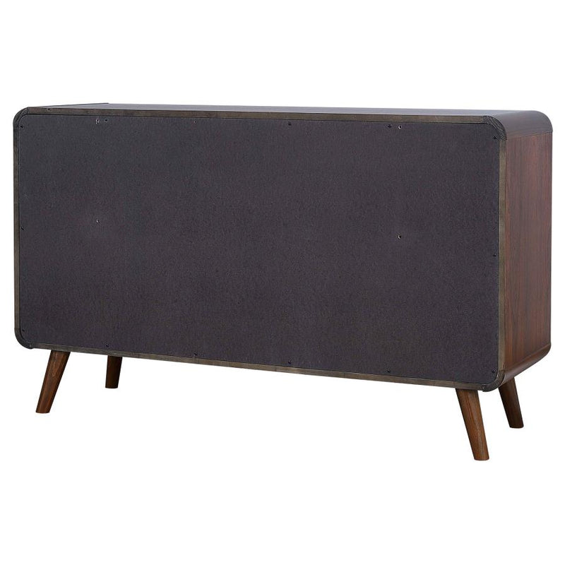 Robyn 6-drawer Bedroom Dresser Dark Walnut-zoom-