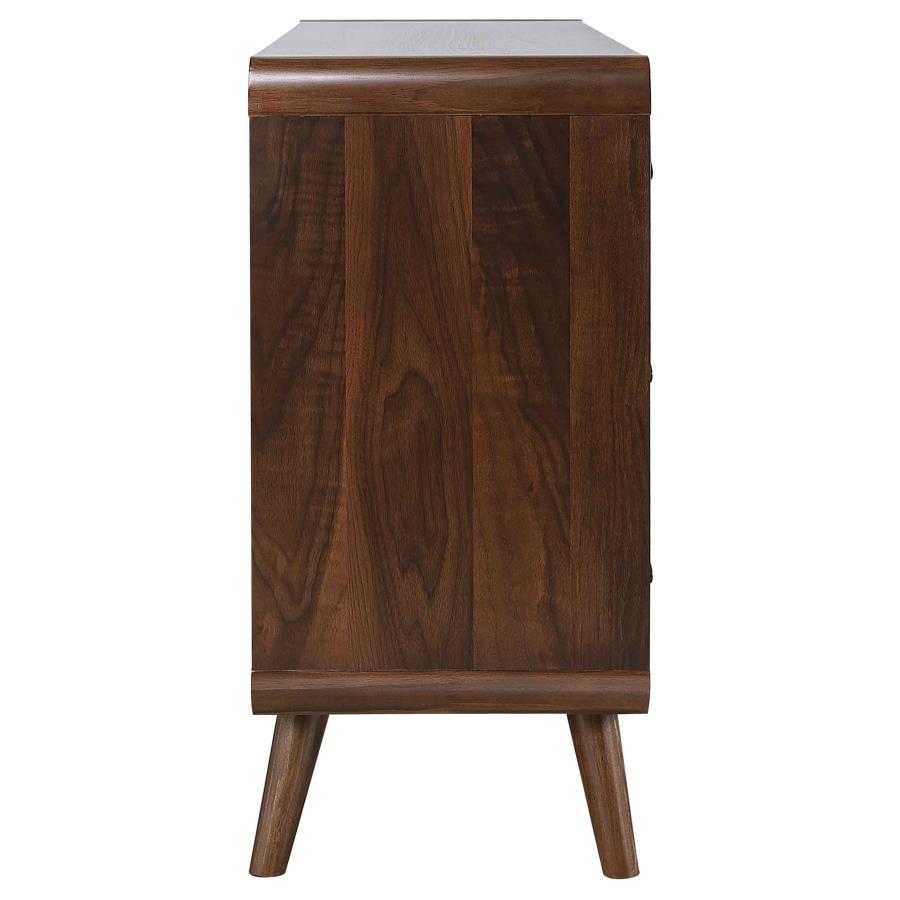 Robyn 6-drawer Bedroom Dresser Dark Walnut-zoom-9