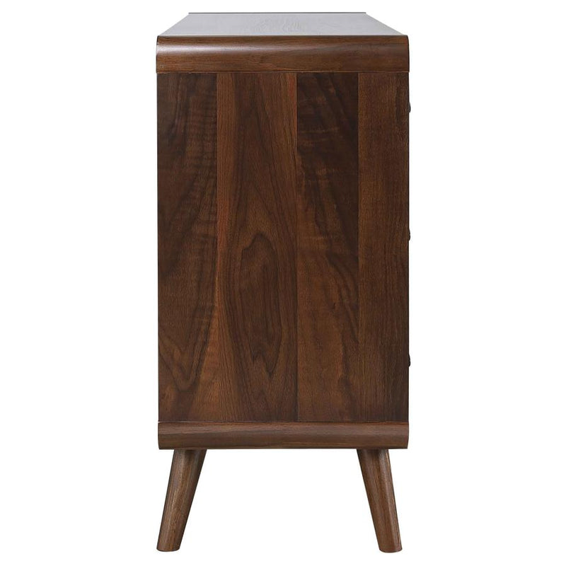Robyn 6-drawer Bedroom Dresser Dark Walnut-zoom-