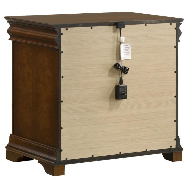 Garland 5-piece Queen Bedroom Set Brown Cherry-zoom-