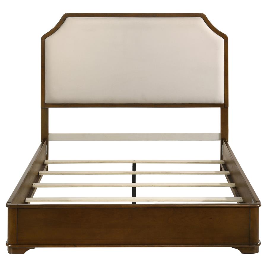 Garland 58-inch Queen Panel Bed Cream and Brown Cherry-zoom-4