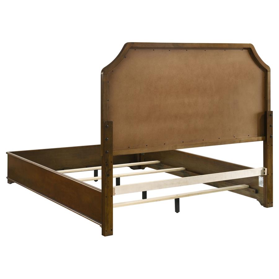 Garland 58-inch Queen Panel Bed Cream and Brown Cherry-zoom-5