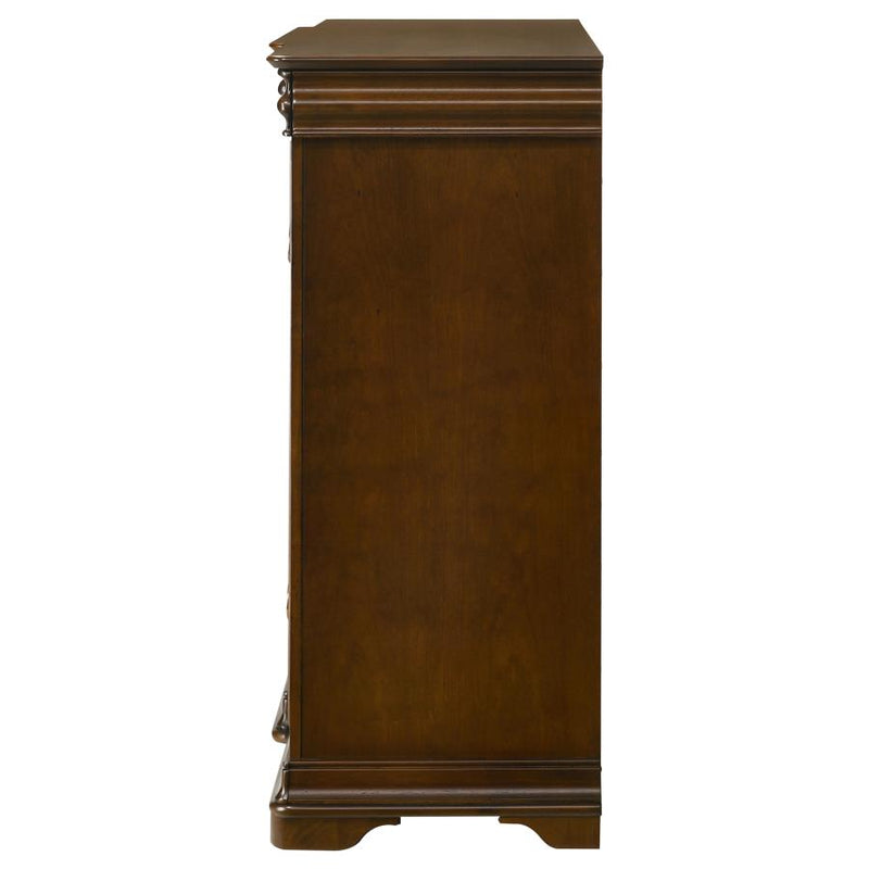 Garland 11-drawer Bedroom Dresser Cabinet Brown Cherry-zoom-