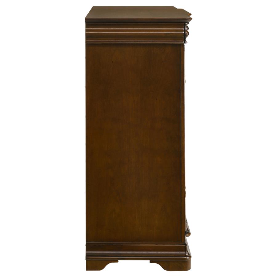 Garland 11-drawer Bedroom Dresser Cabinet Brown Cherry-9