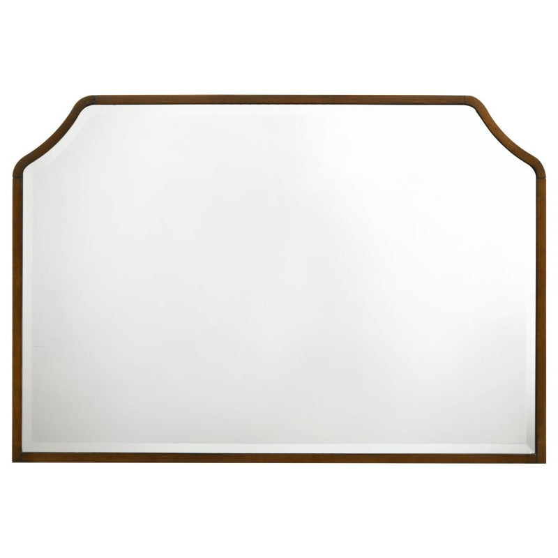 Garland Dresser Mirror Brown Cherry-zoom-