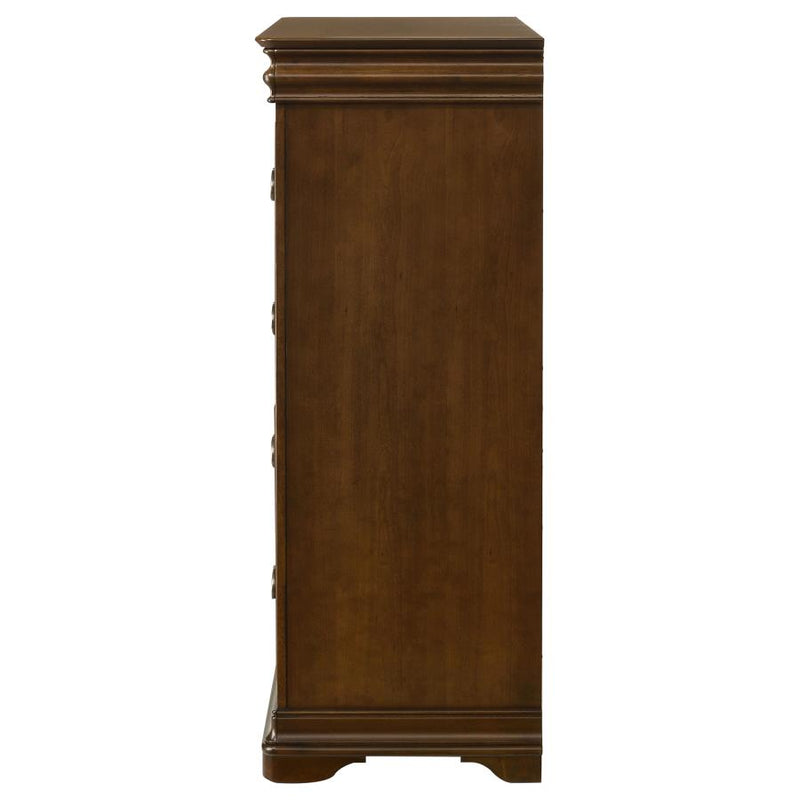 Garland 4-drawer Bedroom Chest of Drawers Brown Cherry-zoom-