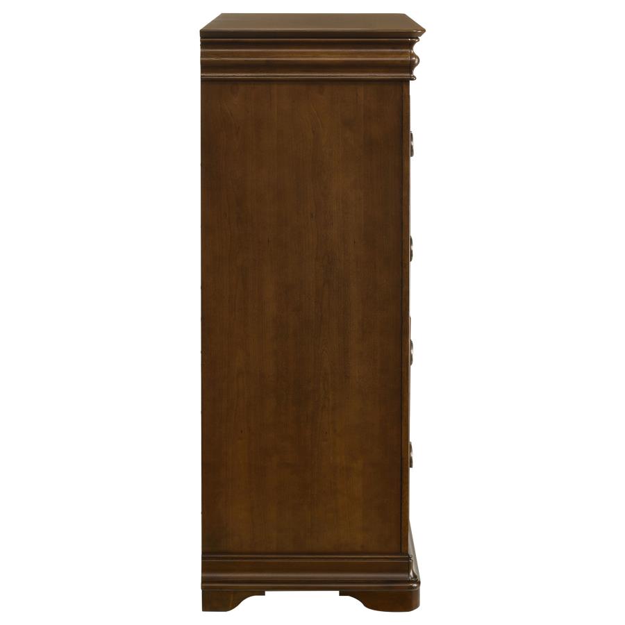 Garland 4-drawer Bedroom Chest of Drawers Brown Cherry-zoom-9