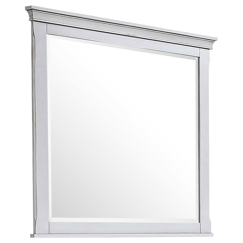 Franco Dresser Mirror Distressed White-zoom-