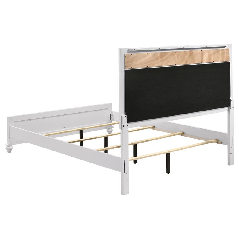 Barzini 5-piece California King Bedroom Set White-zoom-