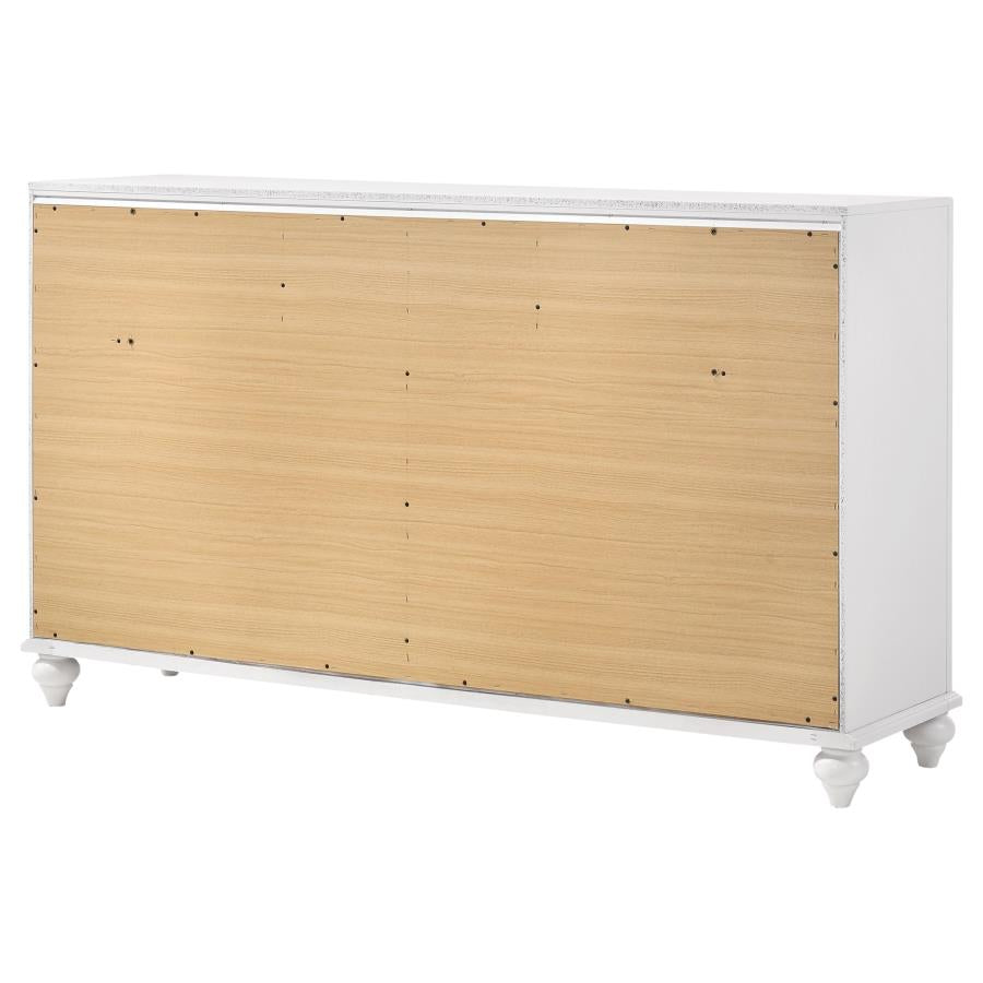 Barzini 7-drawer Dresser White-zoom-8