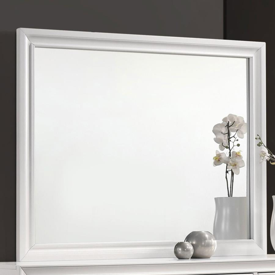 Barzini Dresser Mirror White-zoom-2