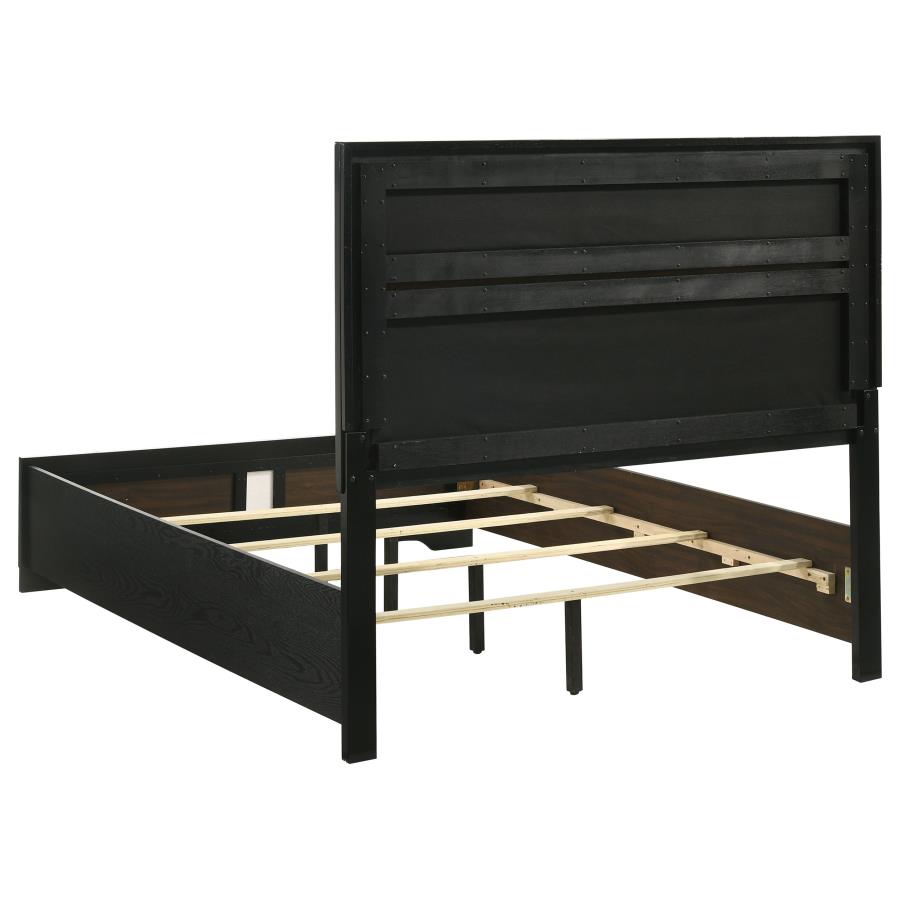 Miranda 5-piece Full Bedroom Set Black-4