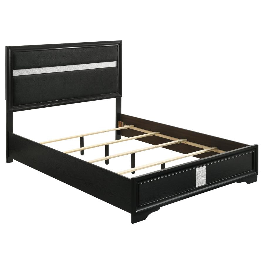 Miranda 5-piece California King Bedroom Set Black-3