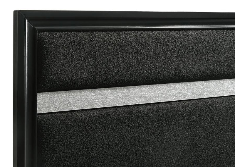 Miranda 4-piece Queen Bedroom Set Black-zoom-