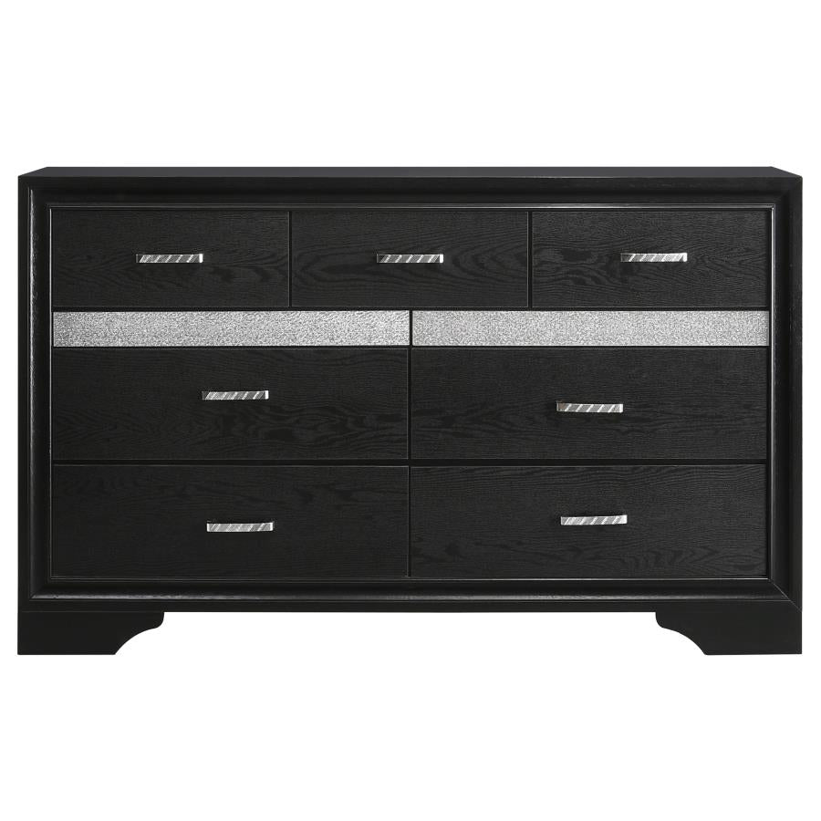 Miranda 4-piece Twin Bedroom Set Black-9