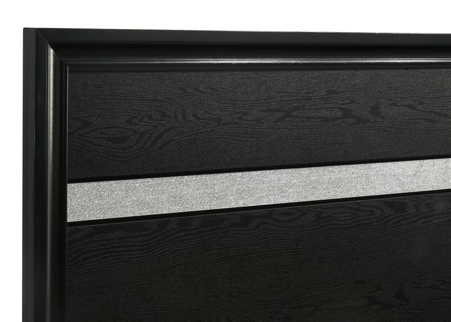 Miranda 4-piece Full Bedroom Set Black-13