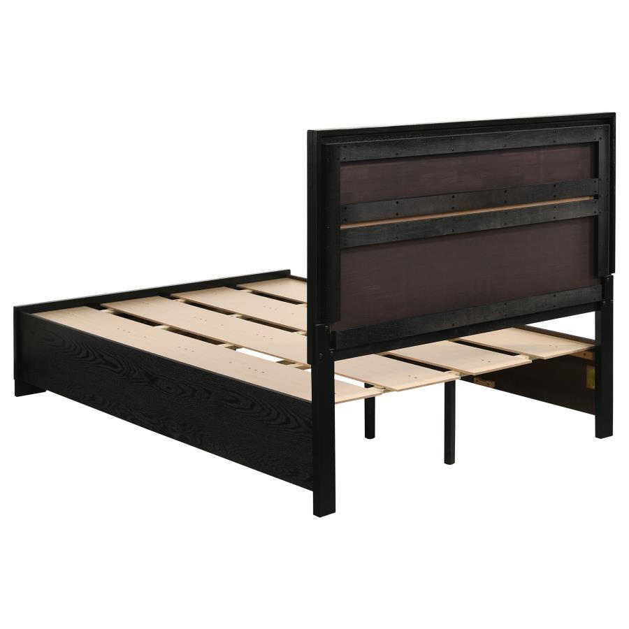 Miranda 5-piece Full Bedroom Set Black-zoom-4