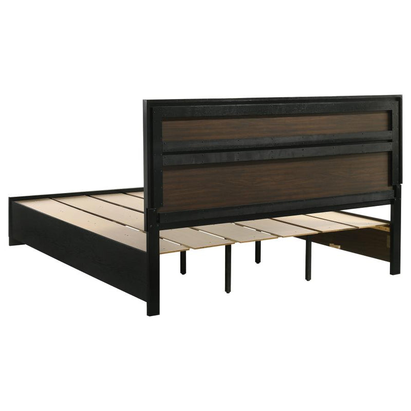 Miranda 4-piece California King Bedroom Set Black-zoom-