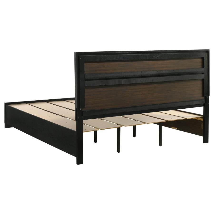 Miranda 5-piece California King Bedroom Set Black-4